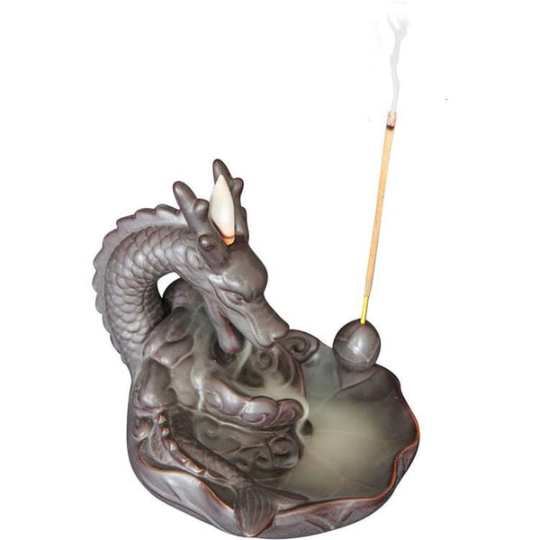 Dragon Ceramic Backflow Incense Burner | My Little Magic Shop