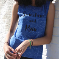Duality Tank - Sunshine and Rain (Blue)