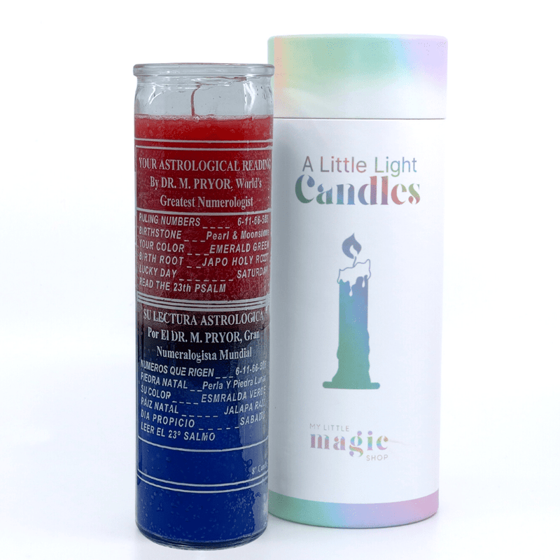Gemini Zodiac 7 Day Candle | My Little Magic Shop