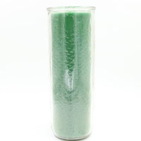 Green Pullout Candle with Glass | My Little Magic Shop