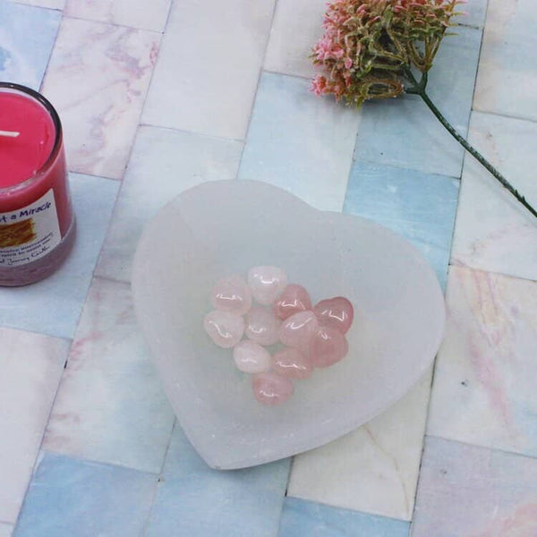 Heart Selenite Bowl | My Little Magic Shop