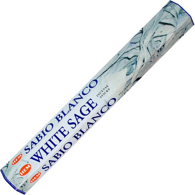 Hem White Sage Hexagonal Incense Sticks with Beautiful Fragrance, Blissful Relaxation | My Little Magic Shop