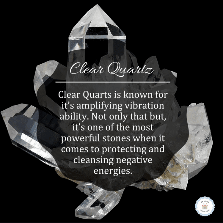 Clear Quartz Tumbled Stone | My Little Magic Shop