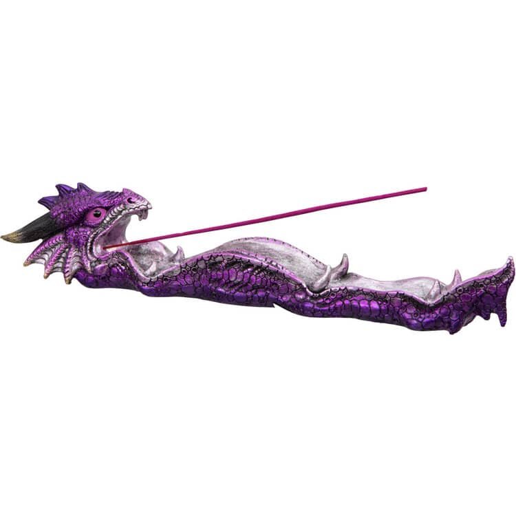 Incense Holder Purple Dragon | My Little Magic Shop