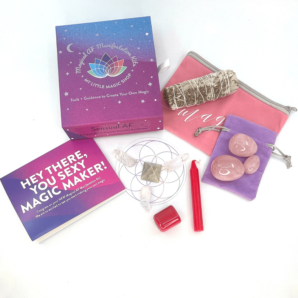 Sensual AF: A Crystal Kit to Promote Sexuality & Intimacy | My Little Magic Shop