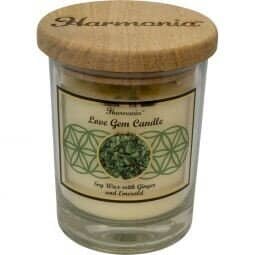 Love Emerald Harmonia Soy Gem Candle | My Little Magic Shop