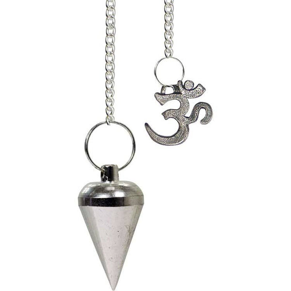 Metal Pendulum with Om Cone Pendulum | My Little Magic Shop