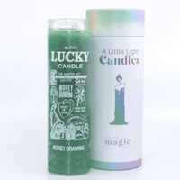 Money Drawing 7 Day Candle | My Little Magic Shop