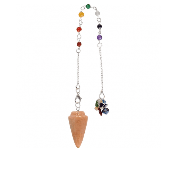 Moonstone Chakra Chain Pendulum | My Little Magic Shop