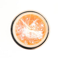 Orange Pullout Candle with Glass | My Little Magic Shop