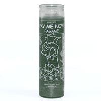 Pay Me Now 7 Day Candle | My Little Magic Shop