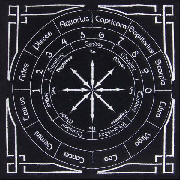 Pendulum Mat Astrology | My Little Magic Shop