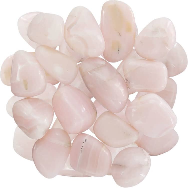 Pink Magano Calcite Tumbled Stone | My Little Magic Shop