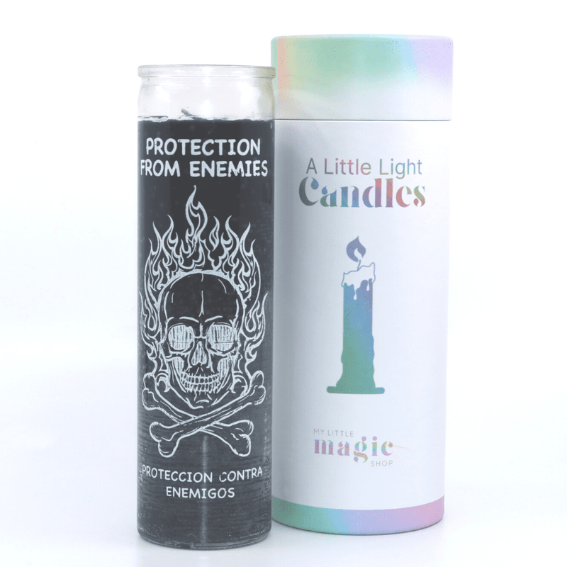 Protection From Enemies 7 Day Magic Ritual Candle My Little Magic Shop