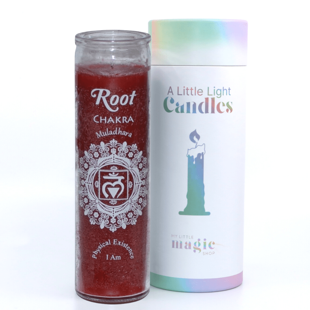 Root Chakra 7 Day Candle | My Little Magic Shop