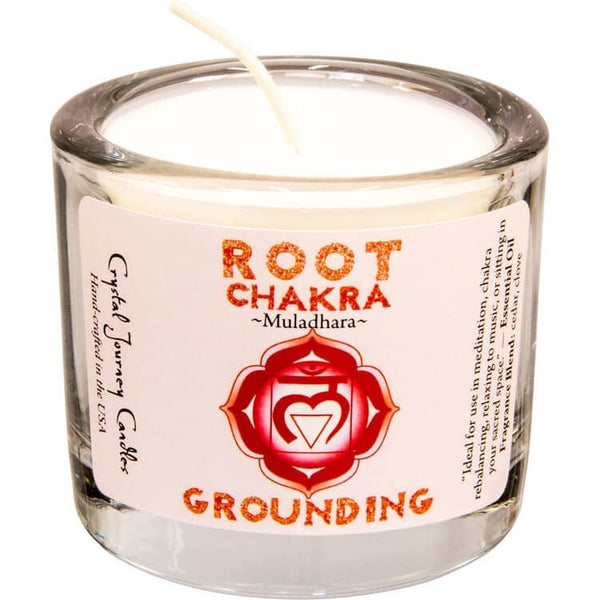 Root Chakra Votive Candle | My Little Magic Shop