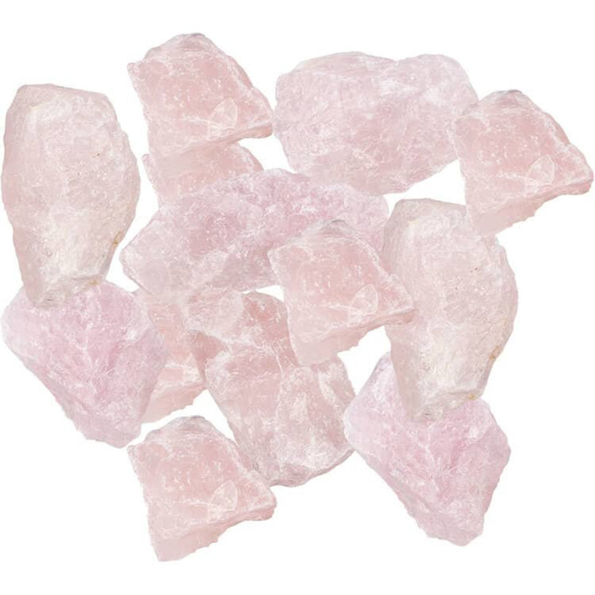 Rose Quartz Crystal Chunk Natural Pink soothing Stone | My Little Magic Shop