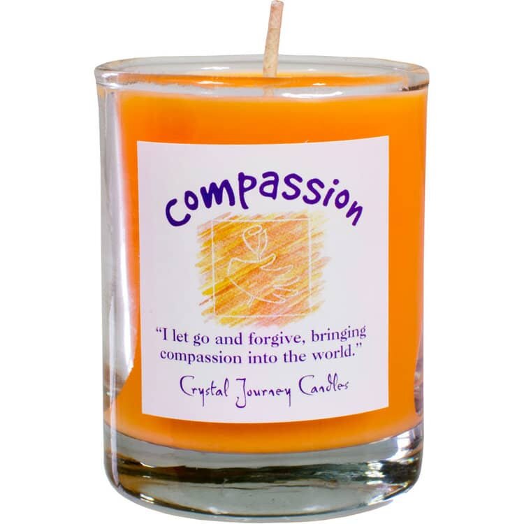 Compassion Soy Herbal Filled Votive Candle | My Little Magic Shop