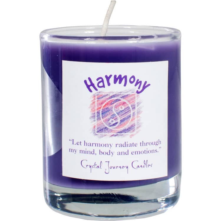 Harmony Soy Herbal Filled Votive Candle | My Little Magic Shop