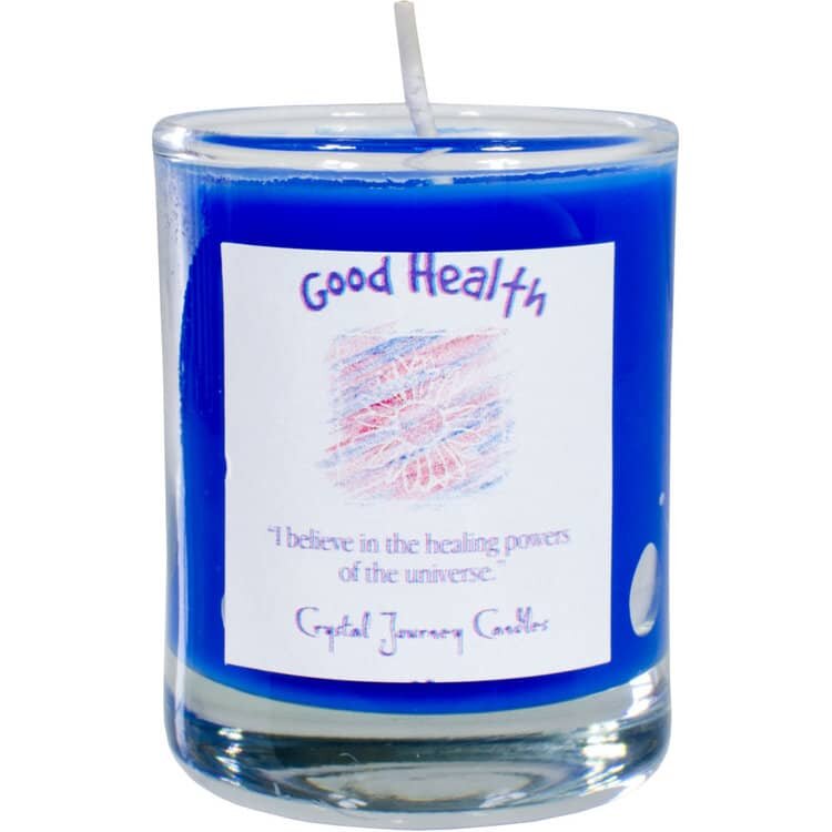 Good Health Soy Herbal Filled Votive Candle | My Little Magic Shop
