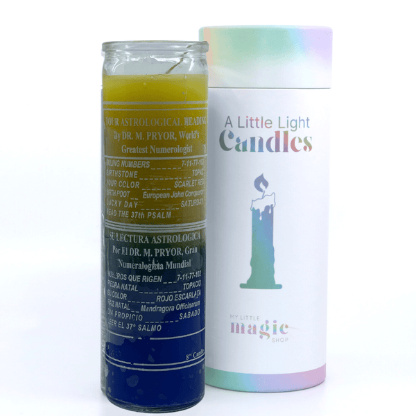 Taurus Zodiac 7 Day Candle | My Little Magic Shop