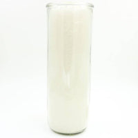 White Pullout Candle with Glass | My Little Magic Shop