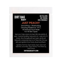 Dirt Bag All Natural Facial Mask Just Peachy | My Little Magic Shop